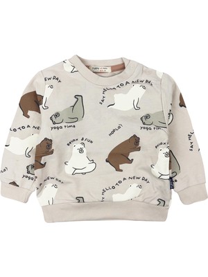 Tuffy Hopla Erkek Bebek Sweatshirt