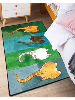 Chilai Home Gatto Carino Yolluk Djt 100 x 200