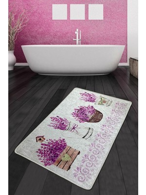 Chilai Home Giardino Di Lavanda Banyo Halısı Djt 70X120 cm