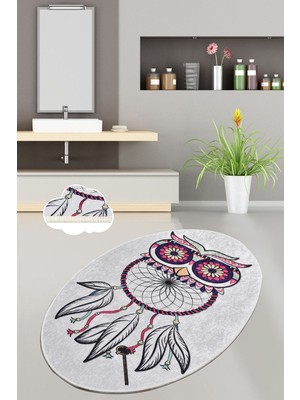 Chilai Home Dream Djt 70X120 cm Banyo Halısı Paspas Kaymaz Taban Yıkanabilir