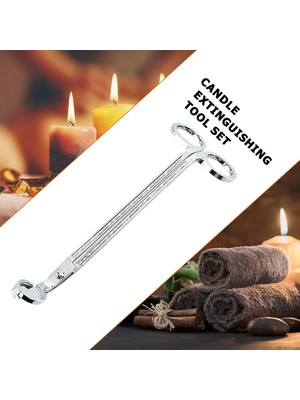 Zhuning Shop 1 Gül Altın Tarzı Mum Fitili Giyotin Paslanmaz Çelik Mum Veya Trim Fitil Kesici Snuffer Yuvarlak Kafa 17.5Cm Siyah Gül Altın Gümüş (Yurt Dışından)