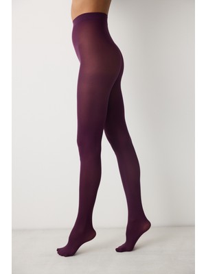 Micro 40 Karadut Külotlu Çorap