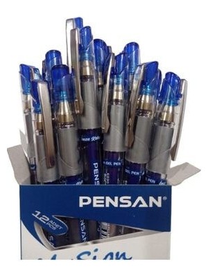 Pensan Mavi Imza Kalemi 12 Adet