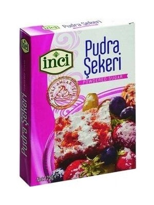 İnci Baharat - Pudra Şekeri 125 Gr * 10 Adet (1 Koli)