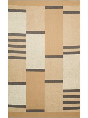 Eko Halı Eko Brooklyn Hasır Görünümlü Kaymaz Renkli Dokuma Modern Kilim BRK14