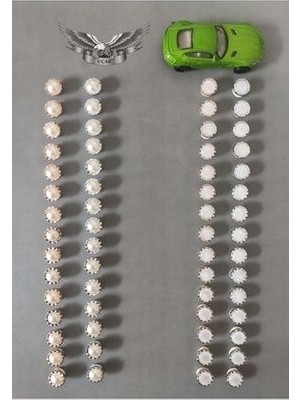 Incili -Sedefli Düğme