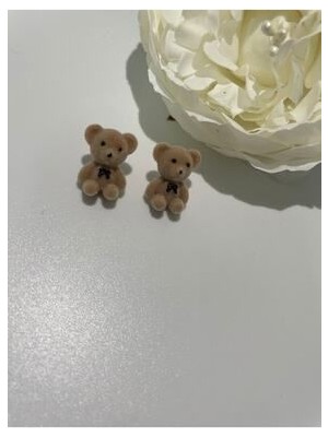 Ayıcık Peluş Küpe