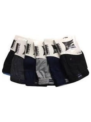 Erkek Karışık Renk 6 Adet Penye Boxer