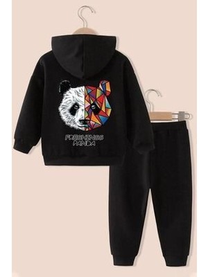 Kıds Çocuk Panda Eşofman Takımı