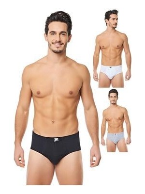 Tutku Pamuklu Penye Külot 6'lı Paket Karışık Renk Düz Desenli Rahat Tasarım