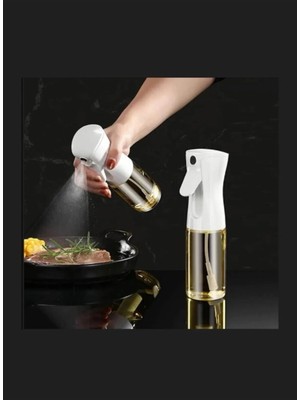 Open Home Concept Pratik Püskürtmeli Sprey Cam Şişe Zeytinyağı Sirke Yağ Püskürtücü Yağdanlık Airfryer Yağdanlığı
