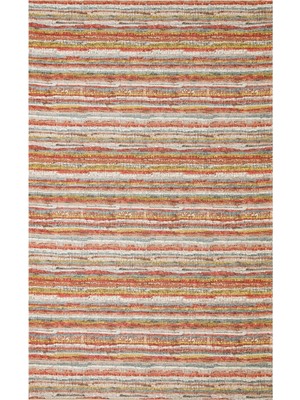 Eko Halı Eko Brooklyn Hasır Görünümlü Kaymaz Renkli Dokuma Modern Kilim BRK12