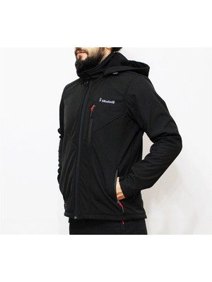 Mudwill Softshell Erkek Su ve  Rüzgar Geçirmez Mont