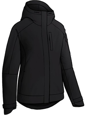 Quechua Kadın Outdoor Yağmurluk - Sarı - NH500