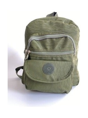 Krinkıl Kumaş Çok Gözlü Sırt Çantası