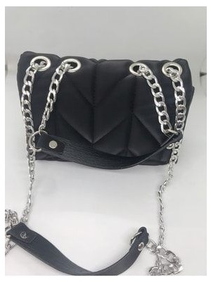 Siyah Kapıtone El ve Omuz Çantası