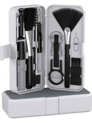 UmoTech 19 Parça Temizlik Seti Bilgisayar Telefon Tablet Klavye Airpod Elektronik Eşya Ekran Temizleme Kiti