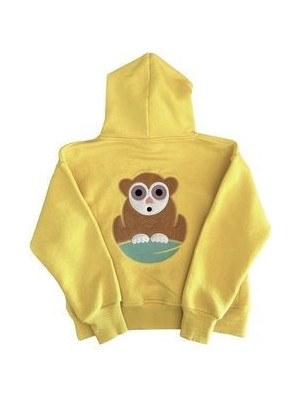 Çocuk Tarsier Zip-Up Hoodie Sarı
