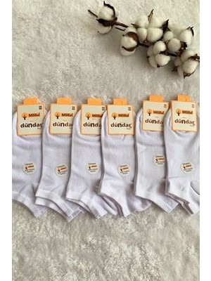 Kokulu Bambu 6'lı Patik Çorap