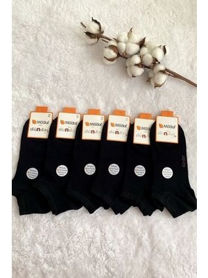 Kokulu Bambu 6'lı Patik Çorap