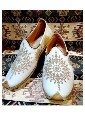 Yemeni (Çarık), Lazerli Mdel, Osmanlı Yemeni Dünyası, Deri Yemeni, Bulut Renk.