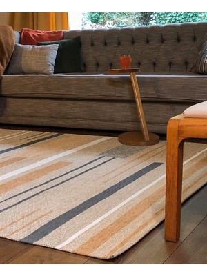 Eko Halı Eko Brooklyn Hasır Görünümlü Kaymaz Renkli Dokuma Modern Kilim BRK06