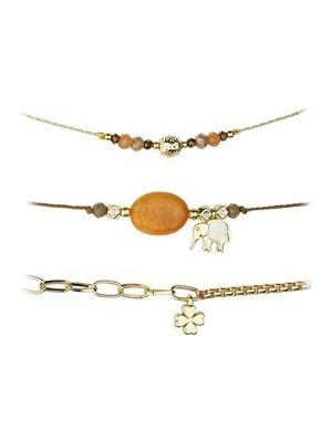 Fil Detay Otantik Kombin Bileklik