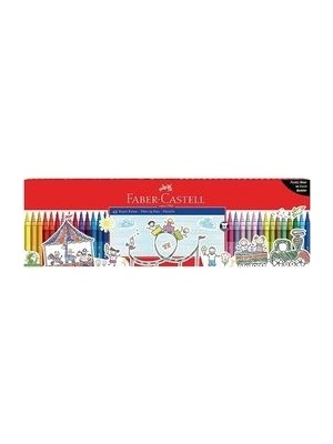 Faber-Castell Klasik Keçeli Kalem Maxi Set 48’Li