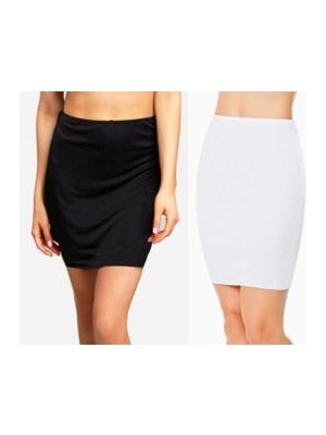 Ruda Concept Mini Etek Astarı, Kadın Mini Etek Astarı, Jüpon Kısa Dizüstü Astar, Jipon Astar