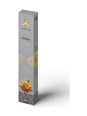 Amber Çubuk Tütsü - 20 Adet Çubuk
