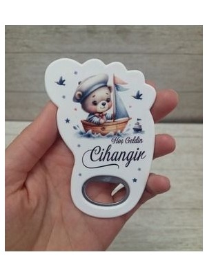 25 Adet  Ayak Açacak Magnet Ayıcık Konsepti