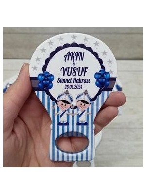 Sünnet Hatırası Açacak Magnet Hediyelik 25 Adet