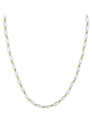 Dorika Boncuk Detay Inci Kolye