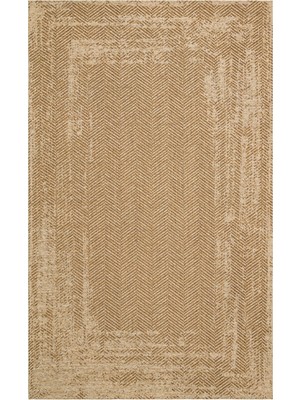 Eko Halı Eko Brooklyn Hasır Görünümlü Kaymaz Renkli Dokuma Modern Kilim BRK04