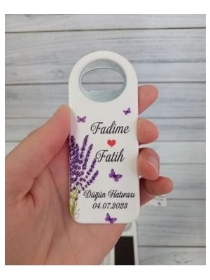 Onura Tasarlat 50 Adet Uzun Açacak Magnet Düğün Hediyelik