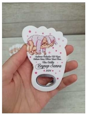 30 Adet Ayak Magnet Açacak Yeni Doğan, Doğum Günü, Sünnet, Nişan, Söz, Düğün Hediyelik
