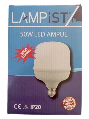 Lampist 50 W LED 6500K Beyaz Ampul