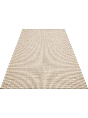 Eko Halı Eko Brooklyn Hasır Görünümlü Kaymaz Dokuma Modern Kilim BRK01 Gri