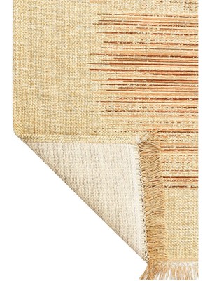 Eko Halı Eko Brooklyn Hasır Görünümlü Kaymaz Renkli Dokuma Modern Kilim BRK02