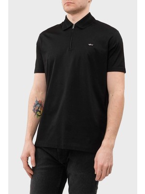 Paul & Shark % 100 Pamuk Regular Fit Yarım Fermuarlı Polo Yaka T Shirt Erkek Polo Yaka T Shirt 24411249 011