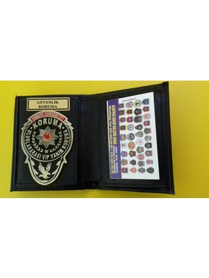 Aldatmaz Yakın Koruma Rozetli Cüzdanı Satınal.sadece Yakın Koruma Görevlisi Sipariş Verebilir.sivile Satılmaz.