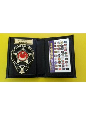 Aldatmaz Yakın Koruma Rozetli Cüzdanı Satınal.sadece Yakın Koruma Görevlisi Sipariş Verebilir.sivile Satılmaz.