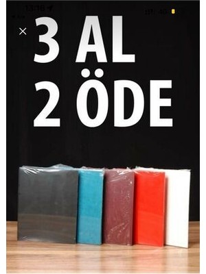 3 Adet 10X15 Fotoğraf Resim Albümü 100 Fotoğraflık Albüm