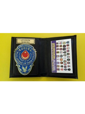 Aldatmaz Yakın Koruma Rozetli Cüzdanı Satınal.sadece Yakın Koruma Görevlisi Sipariş Verebilir.sivile Satılmaz.