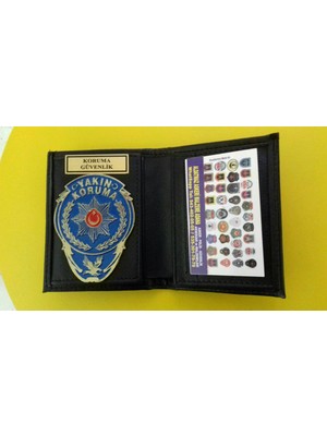 Aldatmaz Yakın Koruma Rozetli Cüzdanı Satınal.sadece Yakın Koruma Görevlisi Sipariş Verebilir.sivile Satılmaz.