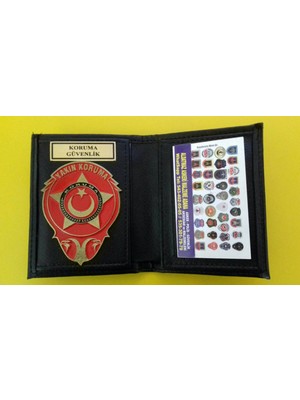 Aldatmaz Yakın Koruma Rozetli Cüzdanı Satınal.sadece Yakın Koruma Görevlisi Sipariş Verebilir.sivile Satılmaz.