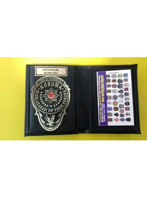 Aldatmaz Yakın Koruma Rozetli Cüzdanı Satınal.sadece Yakın Koruma Görevlisi Sipariş Verebilir.sivile Satılmaz.