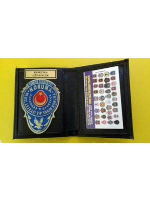 Aldatmaz Yakın Koruma Rozetli Cüzdanı Satınal.sadece Yakın Koruma Görevlisi Sipariş Verebilir.sivile Satılmaz.