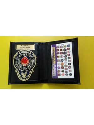 Aldatmaz Yakın Koruma Rozetli Cüzdanı Satınal.sadece Yakın Koruma Görevlisi Sipariş Verebilir.sivile Satılmaz.