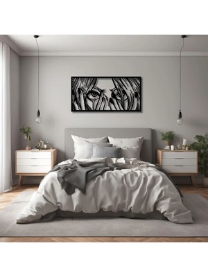 Artera Design Lazer Kesim Metal Duvar Dekoru Pop Art 23 Metal Duvar Tabosu Pop Art